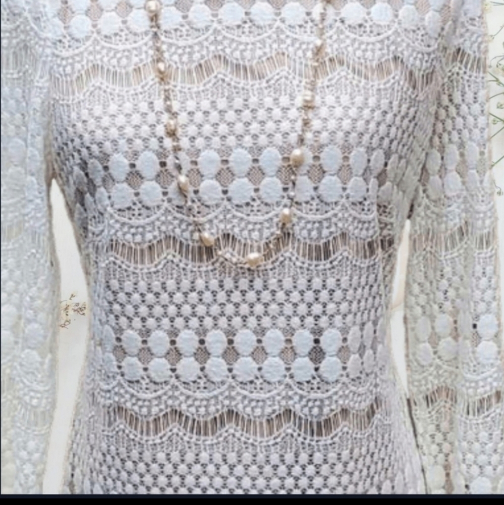 Wedding / coctail/ party RN Studio lace dress by Ronni Nicole Sz 14.